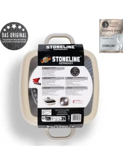 Stoneline Kochgeschirr<2tlg. Set: Servierpfanne - (L)20 x (B)20 cm