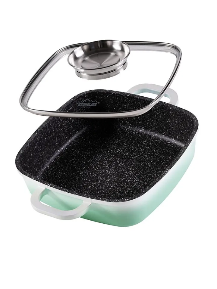 Stoneline Kochgeschirr<2tlg. Set: Servierpfanne - (L)20 x (B)20 cm
