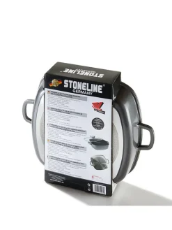 Stoneline Kochgeschirr<2tlg. Set: Servierpfanne in Grau - (L)32 x (B)32 cm