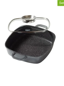 Stoneline Kochgeschirr<2tlg. Set: Servierpfanne in Grau - (L)24 x (B)24 cm