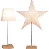 Best Season Stehleuchten<3tlg. Set: Standleuchte "Combi" in Creme - (H)65 cm