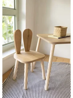 Scandinavia Concept Tische<2tlg. Set: Tisch & Stuhl "Bunny" in Eiche