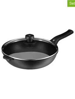 WMF Kochgeschirr<2tlg. Set: Wok-Pfanne in Schwarz - Ø 30 cm