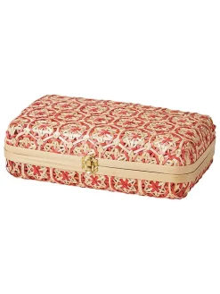 vertbaudet Wohndekoration<2tlg. Spiel-Koffer-Set in Pink/ Beige