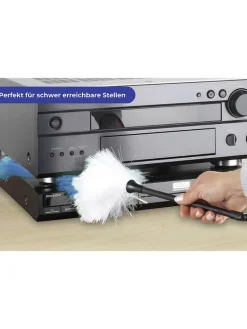 Wenko Putz- & Waschutensilien<3tlg. Staubwedel-Set in Blau