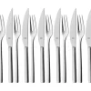 Silit Gedeckter Tisch<12tlg. Steak-Besteck-Set