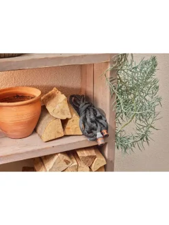 Gardena Gartendekoration<6tlg. Textilschlauch-Set "Liano" in Grau - (L)15 m