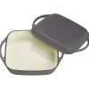 Echtwerk Kochgeschirr<2tlg. Universalbräter mit Deckel in Grau - (B)25,5 x (H)31 x (T)5 cm