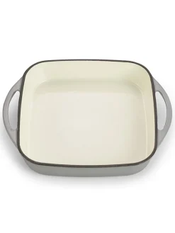 Echtwerk Kochgeschirr<2tlg. Universalbräter mit Deckel in Grau - (B)25,5 x (H)31 x (T)5 cm