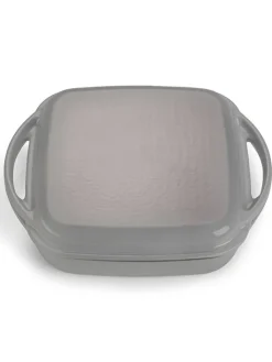 Echtwerk Kochgeschirr<2tlg. Universalbräter mit Deckel in Grau - (B)25,5 x (H)31 x (T)5 cm
