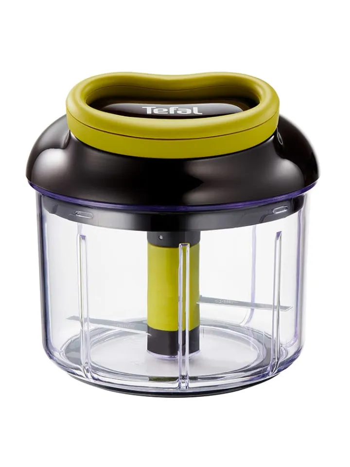 Tefal Küchenelektronik<5tlg. Zerkleinerer-Set "Ingenio Maxi-Kit" in Schwarz/ Grün - 900 ml