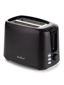 ROSMARINO Küchenelektronik<Toaster ''Vitalia'' in Schwarz - (B)23 x (H)17,5 x (T)14 cm