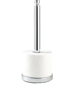 Wenko Badaccessoires<Toilettenpapier-Ersatzrollenhalter "Viterbo" in Chrom - (H)34 cm