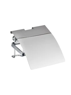 Wenko Badaccessoires<Toilettenpapierhalter in Silber - (B)13 x (H)9 x (T)12,5 cm
