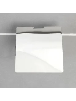 Wenko Badaccessoires<Toilettenpapierhalter in Silber - (B)13 x (H)9 x (T)12,5 cm