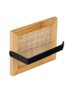Wenko Badaccessoires<Toilettenpapierhalter in Hellbraun - (B)15 x (H)12 x (T)6,5 cm