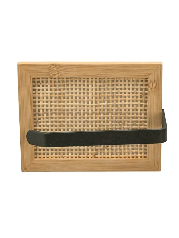 Wenko Badaccessoires<Toilettenpapierhalter in Hellbraun - (B)15 x (H)12 x (T)6,5 cm