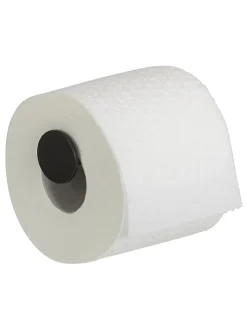 Tiger Badaccessoires<Toilettenpapierhalter "Porto" in Schwarz - (L)12 x Ø 3,4 cm