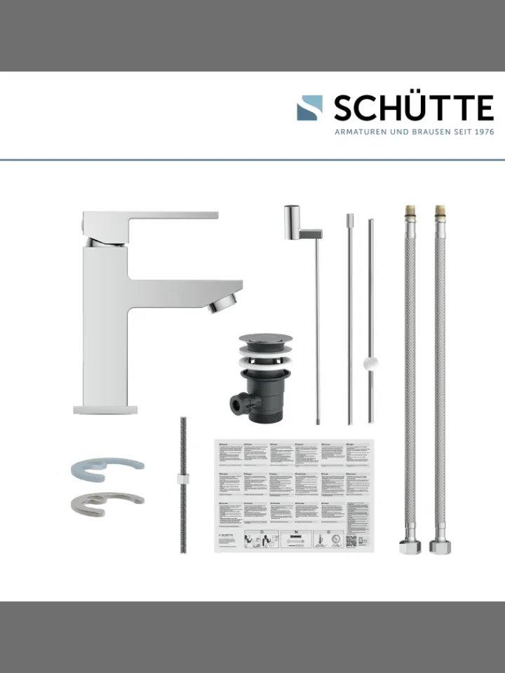 Franz Joseph Schütte Badarmaturen<TOKYO II Waschtischarmatur, Chrom
