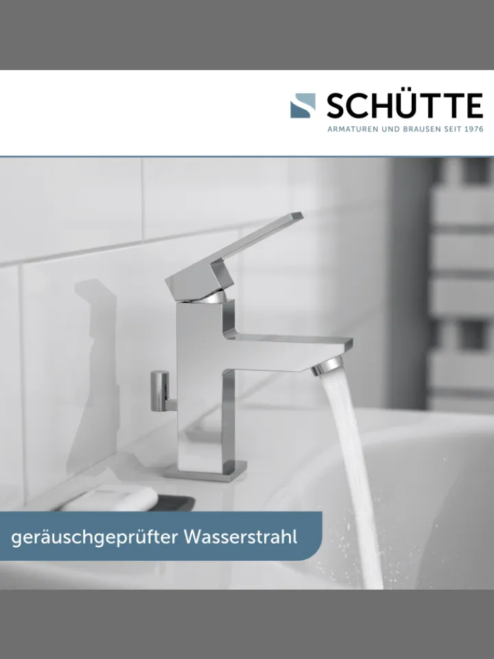 Franz Joseph Schütte Badarmaturen<TOKYO II Waschtischarmatur, Chrom