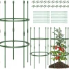 COSTWAY Pflanzen & Zubehör<Tomaten Rankhilfe 3er Set 50x102cm in Grün