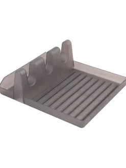 Violeta Home Koch- & Backutensilien<Topfdeckel-Halter in Grau - (B)17 x (H)5 x (T)13 cm