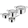 Tefal Kochgeschirr<Topf-Set Jamie Oliver Cooks Classic E307S734 in silber