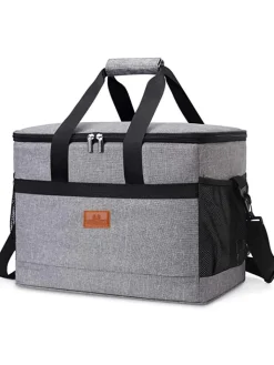 Intirilife Einkaufstaschen & -Trolleys<Tragbare Kühltasche in LILA mit 33 Liter