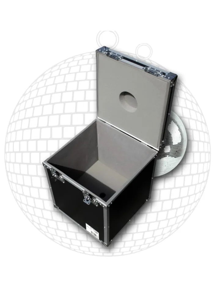 SATISFIRE Tv & Audio<Transportkoffer für 40cm Discokugel in schwarz