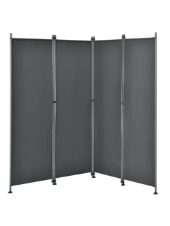 pro.tec Paravents<Trennwand Modica in Grau (L)215cm (H)170cm