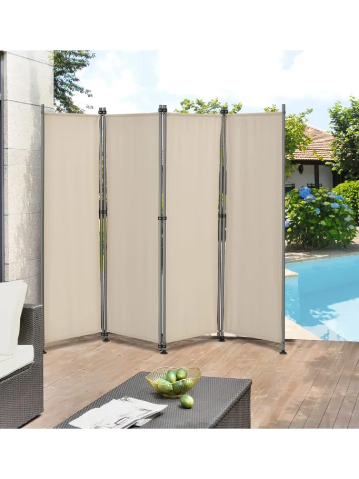 pro.tec Paravents<Trennwand Modica in Sand (L)215cm (H)170cm