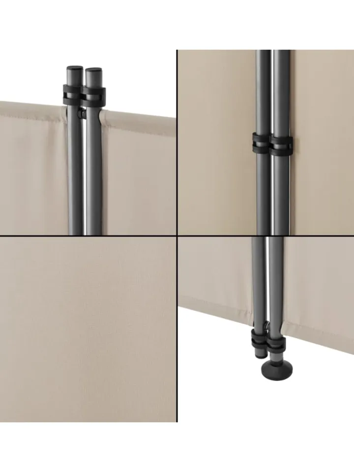 pro.tec Paravents<Trennwand Modica in Sand (L)215cm (H)170cm