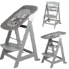 roba Babymöbel<Treppenhochstuhl 'Born Up' Set 2in1 - 'Miffy' - mit Liegefunktion - Taupe