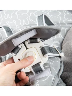 roba Babymöbel<Treppenhochstuhl 'Born Up' Set 2in1 - 'Miffy' - mit Liegefunktion - Taupe