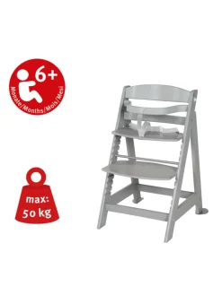 roba Babymöbel<Treppenhochstuhl 'Born Up' Set 2in1 - 'Miffy' - mit Liegefunktion - Taupe