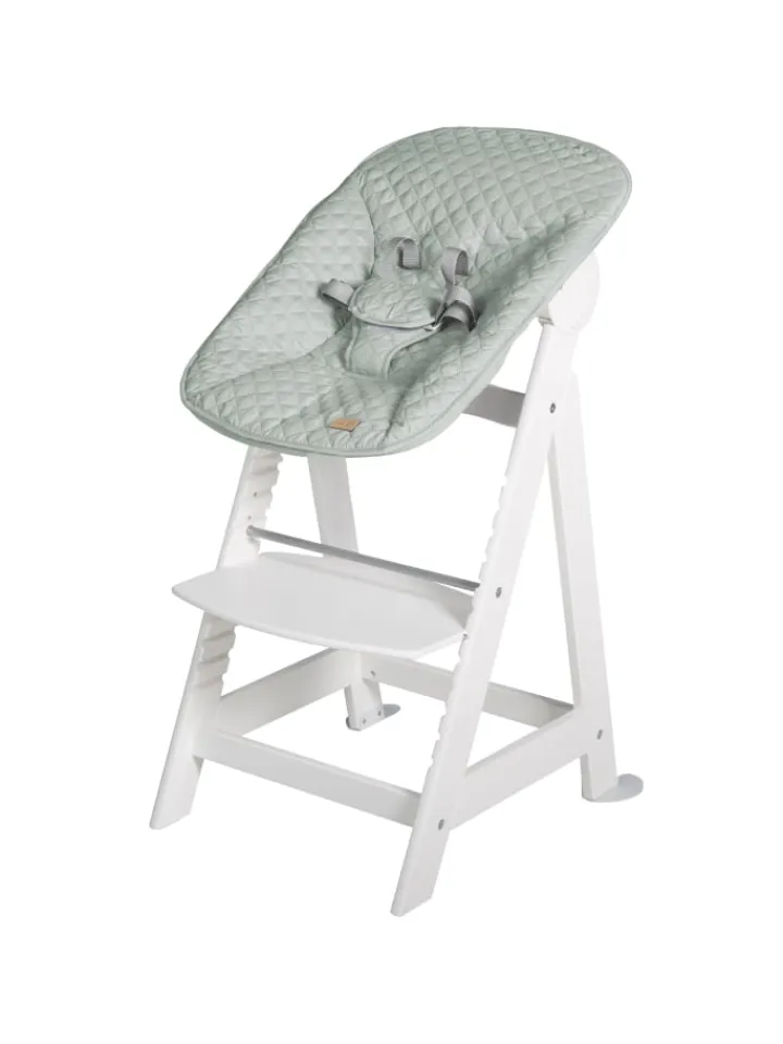 roba Babymöbel<Treppenhochstuhl 'Born Up' Set 2in1 - ' Style' frosty green - ab Geburt