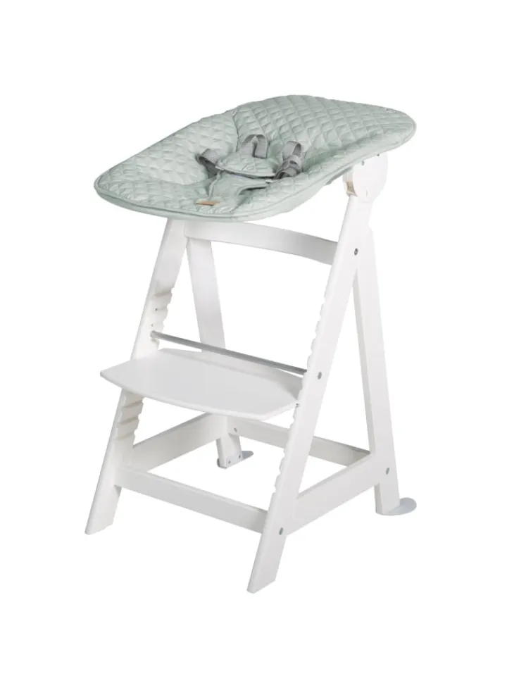 roba Babymöbel<Treppenhochstuhl 'Born Up' Set 2in1 - ' Style' frosty green - ab Geburt