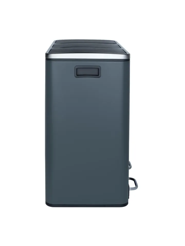 Les collectors Mülleimer<Tret-Abfalltrenner 3 x 18L N°984 in Dunkelgrau