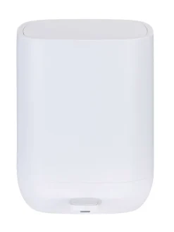 Wenko Mülleimer<Treteimer "Davos" in Weiß - 6,5 l