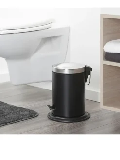 Sealskin Mülleimer<Treteimer in Schwarz - 3 l