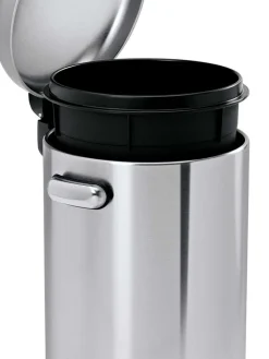 simplehuman Mülleimer<Treteimer in Silber - 4,5 l
