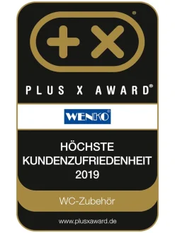 Wenko Mülleimer<Treteimer "Leman" in Silber - 3 l