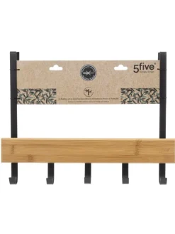 5five Simply Smart Garderoben<Türgarderobe in schwarz