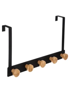 5five Simply Smart Garderoben<Türgarderobe in schwarz