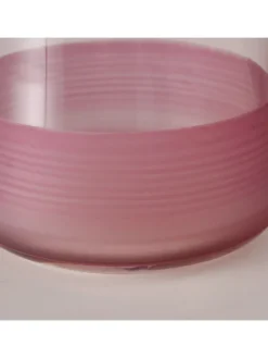Boltze Gedeckter Tisch<Trinkglas ''Moluna'' in Rosa - (H)10 x Ø 9 cm