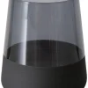 Boltze Gedeckter Tisch<Trinkglas "Moluna" in Schwarz - (H)10 cm