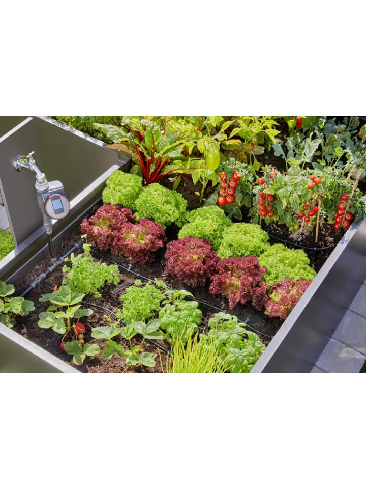 Gardena Gartendekoration<Tropfbewässerungssystem "Micro-Drip" in Schwarz