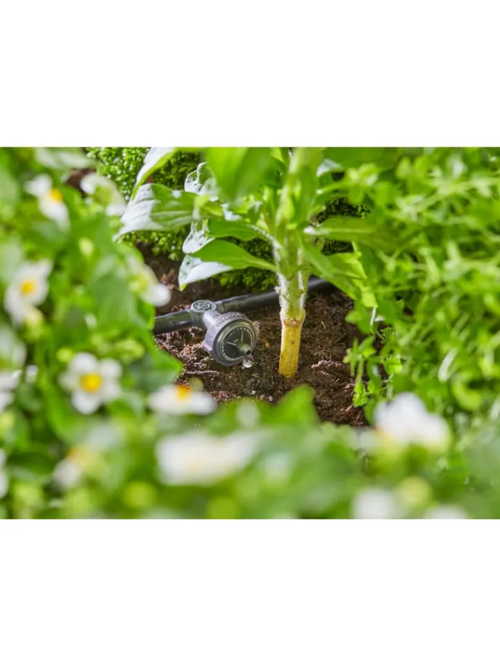 Gardena Gartendekoration<Tropfbewässerungssystem "Micro-Drip" in Schwarz
