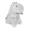 relaxdays Tür- & Zugluftstopper<Türstopper "Dino" in Grau