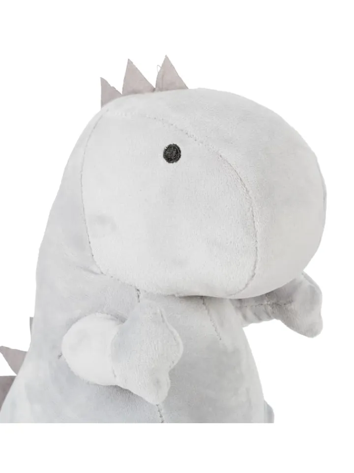 relaxdays Tür- & Zugluftstopper<Türstopper "Dino" in Grau